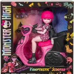 Monster High Draculaura & Vampastic Scooter 