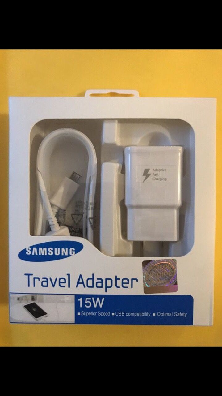 Micro USB cables with Fast charger $12