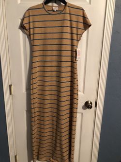 Lularoe Maria maxi dress NEW Xs