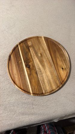 Wood tray