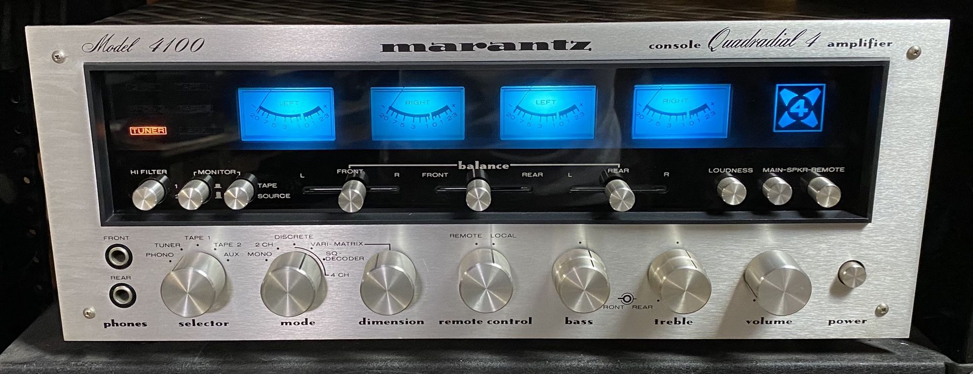 Rare Marantz 4100 Quad Amplifier Mint