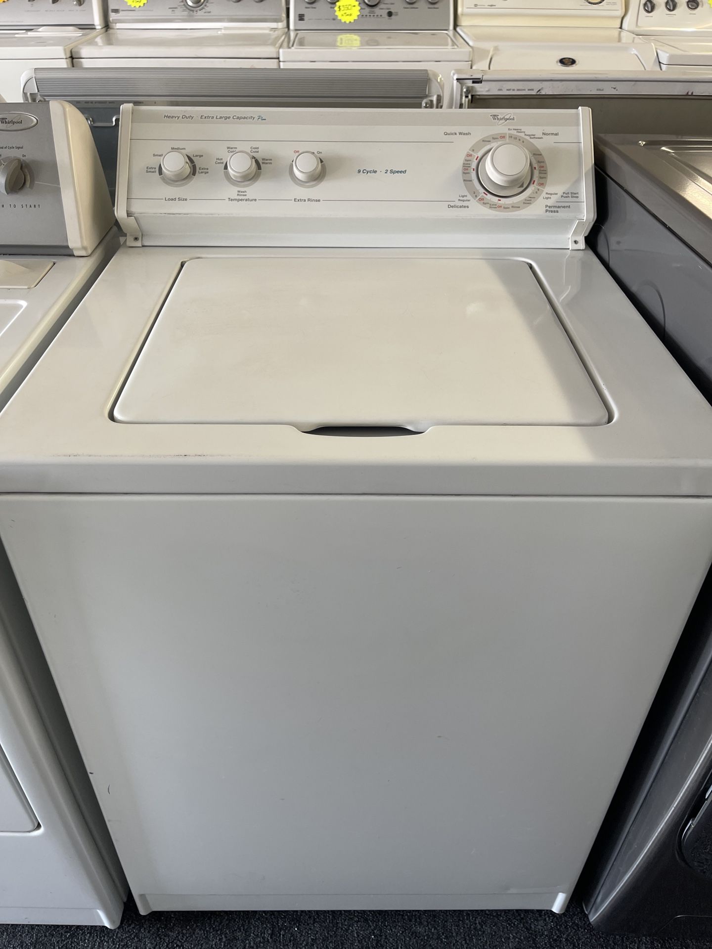 Reconditioned, Heavy Duty, Whirlpool Washer