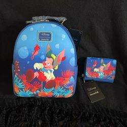 Disney /Loungefly PINOCCHIO 🪵Bag & Wallet Bundle ( Price Is Firm)