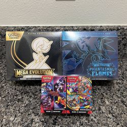 2 ETB & BOOSTER BUNDLE LOT NFS FT