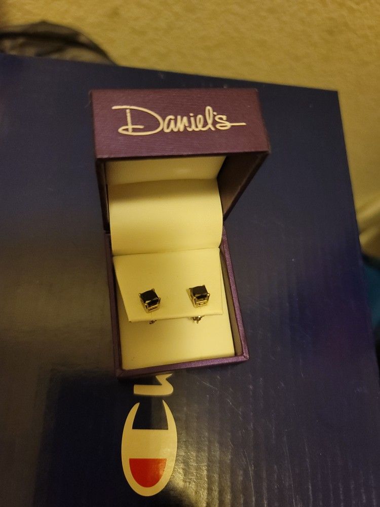 Black Diamond Earrings