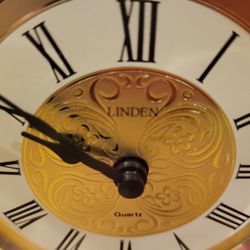 Stunning Vintage Linden West Germany Anniversary Clock – Timeless Elegance - Collectible (1980s)