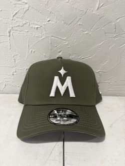 Mlb New Era, Milwaukee Brewers Olive Green City Edition 9forty A Frame SnapBack Hats 