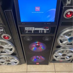 2X12 BLUETOOTH WIFI TOUCHSCREEN SPEAKER 