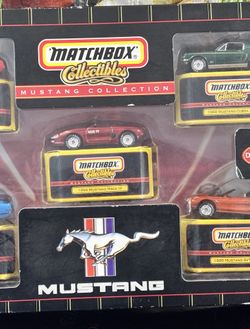 Matchbox Collectibles Mustang Collection