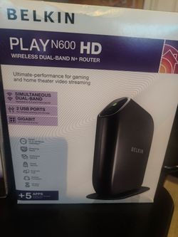 Belkin Play N600 HD Dual-Band Wireless Router – High Performance, Budget Price!