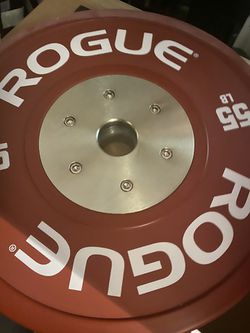 55 lb competition weight bumper plates