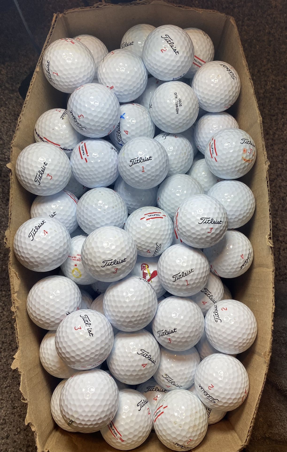 3 Dozen Titleist Tru Feel