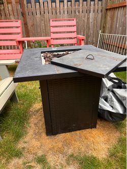 Propane Fire Pit Table