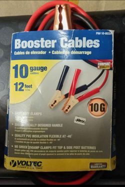 Voltec Jumper cables 12 feet long