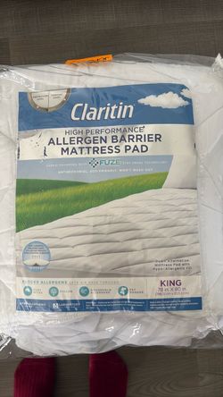 Claritin Allergen Barrier Mattress Pad (King size)