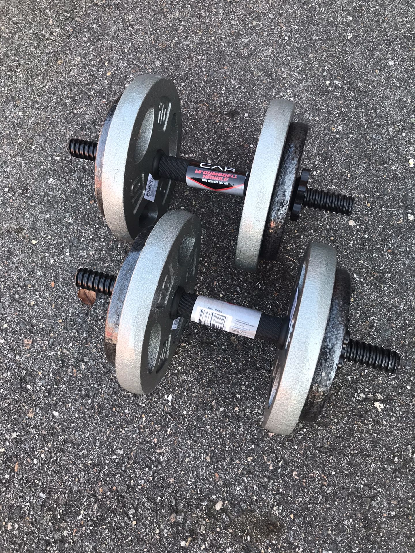 2-66lbs dumbbell set. BRAND NEW