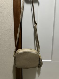 Beige Camera Bag