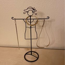Jewelry Necklace Bracelet Holder Stand 12” Tall