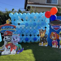 Paw patrol props 3 ft