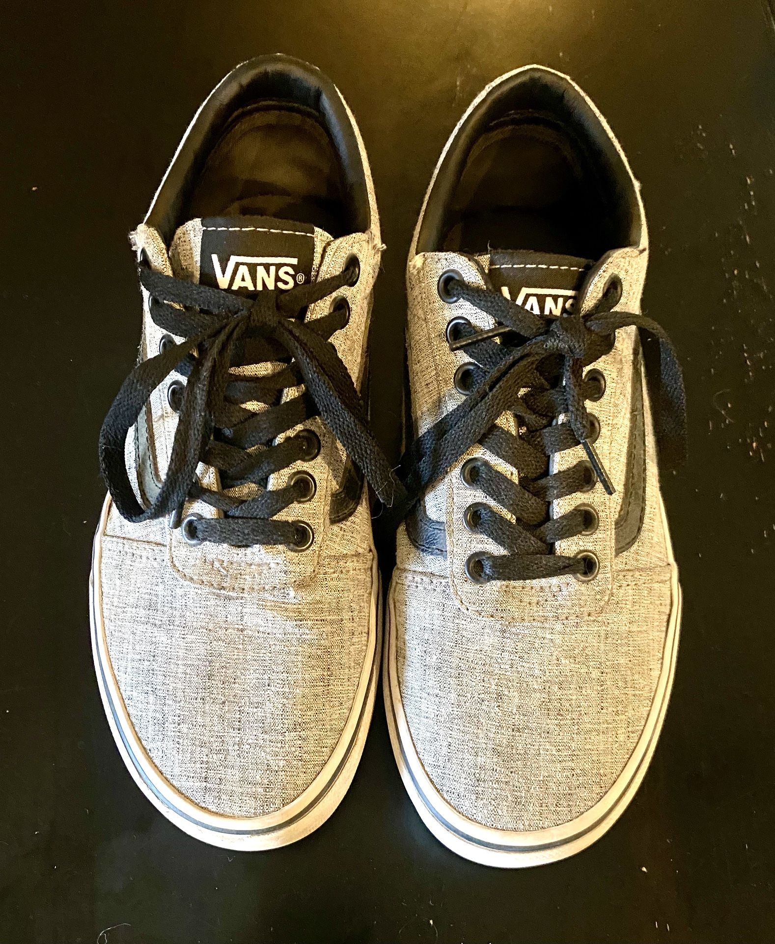 Vans Atwood Skate Shoes 500714 Men’s Size 7 Gray Sneakers – Great Condition!