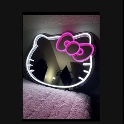 Hello Kitty Mirror 16 By 14 Inches