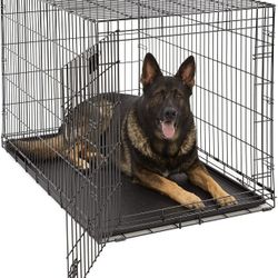 Single Door Folding Crate for X-Large Dogs