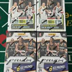 2025 WNBA Basketball Blaster Box - Lot Of 4!!! Look For Paige Bueckers Rookie Card!!!