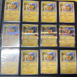 Pikachu cards