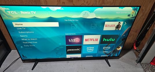 TCL Roku Smart TV,  55'