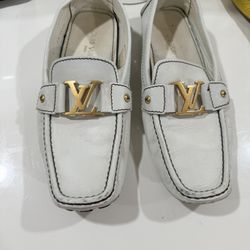 Louis Vuitton Monte carlo leather flats Size 8