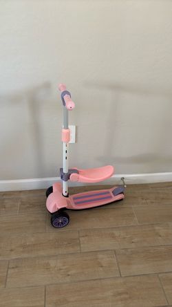 Height adjustable scooter