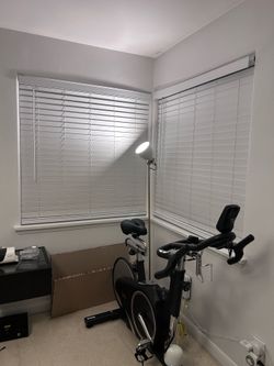 2” faux wood blinds