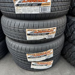 215/65/17 Arroyo New Tires Mounted And Balance Included