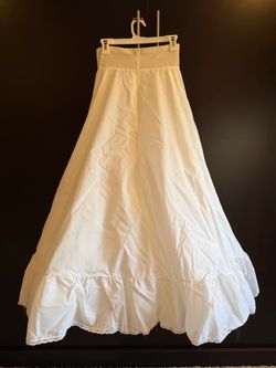 White Tulle Petticoat Crinoline Skirt