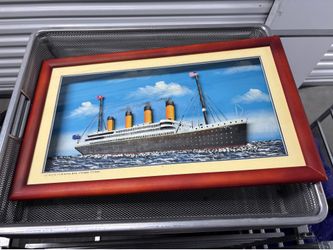 3D Relief Titanic Wall Art