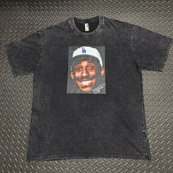 Vintage Wash Oversized Kobe Bryant Graphic T Shirt Size Large & XL Available 