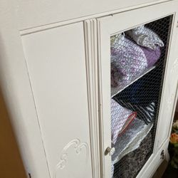 Antique armoire 3 Shelves Deep Shelves 