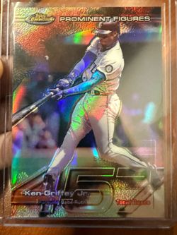 🔥 KEN GRIFFEY JR. GOLD REFRACTOR /457 🔥
