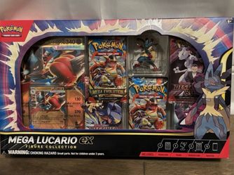 Mega Lucario Ex Figure Collection Box