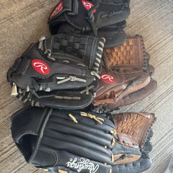 Baseball Gloves Bundle 
