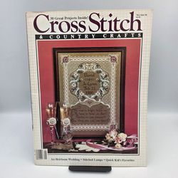 Cross Stitch & Country Crafts Magazine May/June 1986 ~30 Projects