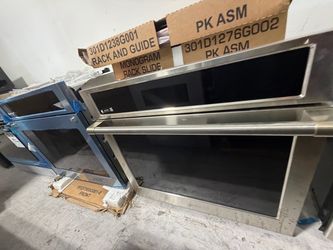 GE Monogram Double Wall Oven Stainless Steel