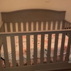 Crib And Mattress 