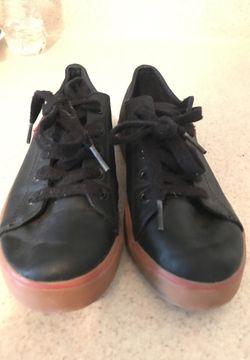 Black polo shoes for kids size 3