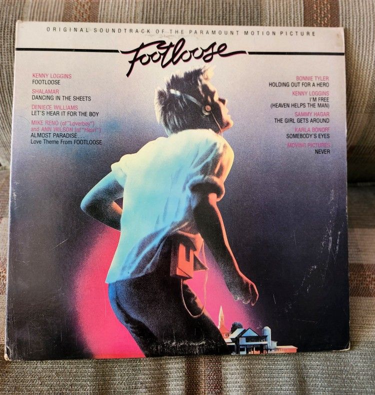 Footloose Motion Picture Soundtrack 1984 Vinyl Album Lp