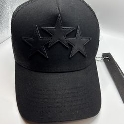Amiri 3 Stars Trucker Hat