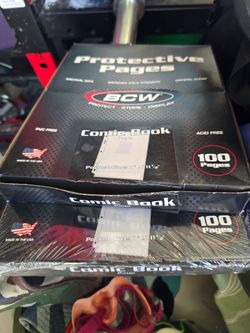 Comic book binders & pages