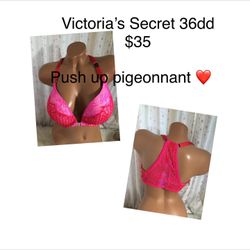 NEW BRA VICTORIA SECRET SIZE 36DD PUSH UP 🌸🌸🌸FIRM PRICE✅NO OFFERS👎SERIOUS BUYERS ✅