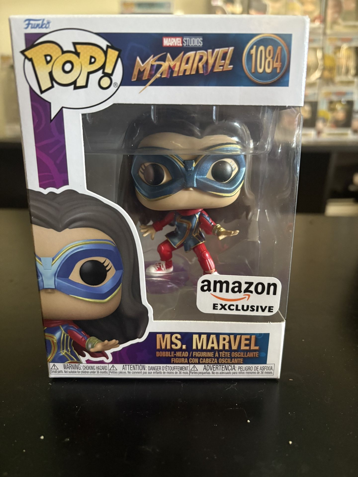 Funko Pop! Vinyl: Marvel - Ms. Marvel - Amazon (Exclusive) #1084