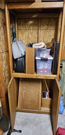 Oak Entertainment Center